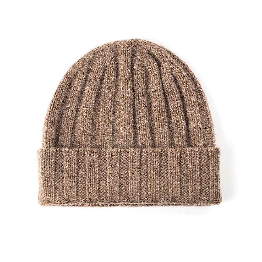 Rubinacci Cappello in cashmere nocciola