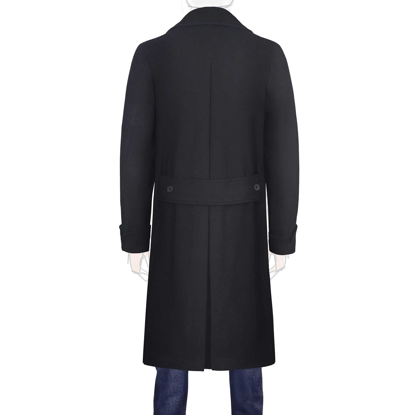 Rubinacci Cappotto Ulster In Cammello Blu