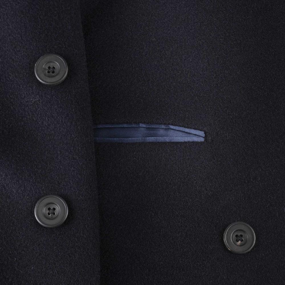 Rubinacci Cappotto Ulster In Cammello Blu