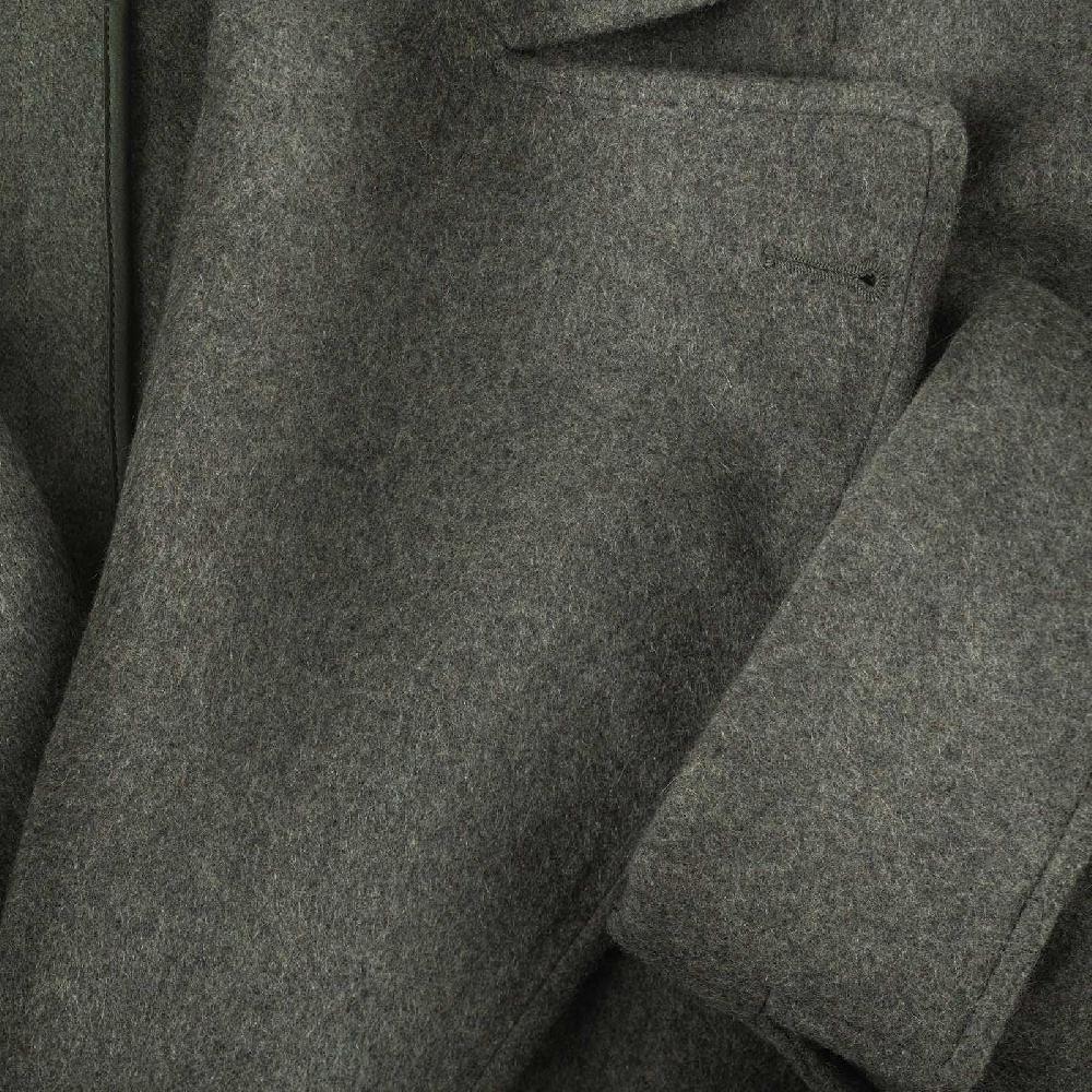 Rubinacci Cappotto Ulster In Cashmere Verde