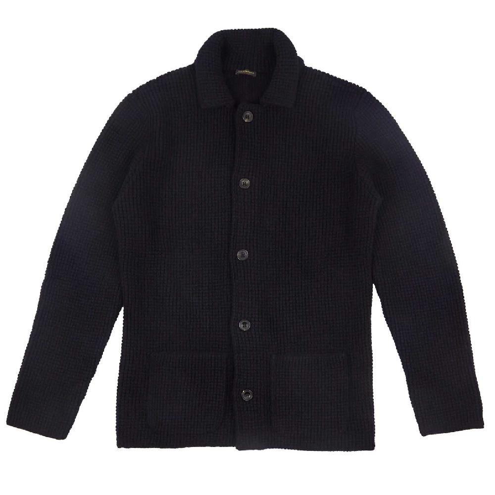 Rubinacci Cardigan Cashmere Blu