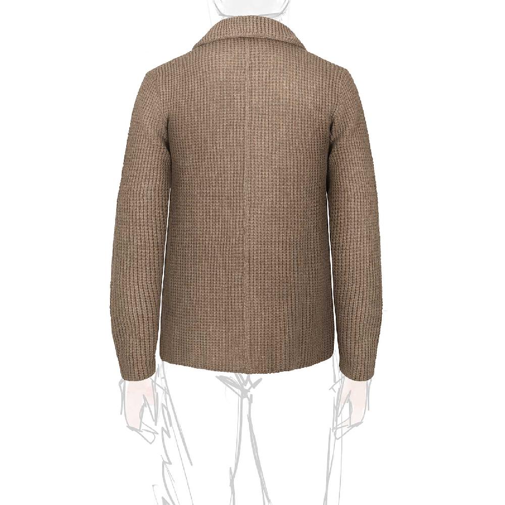 Rubinacci Cardigan Cashmere Nocciola