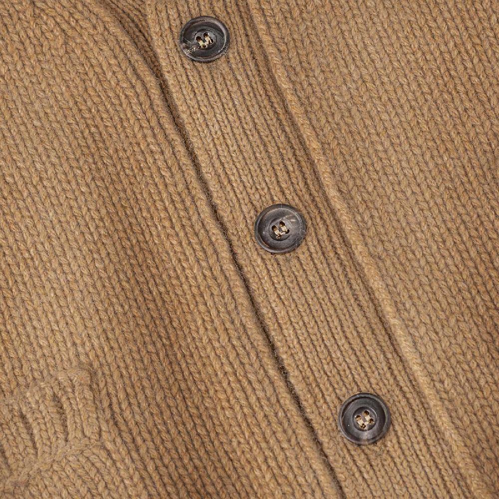 Rubinacci Cardigan Cashmere Rhum