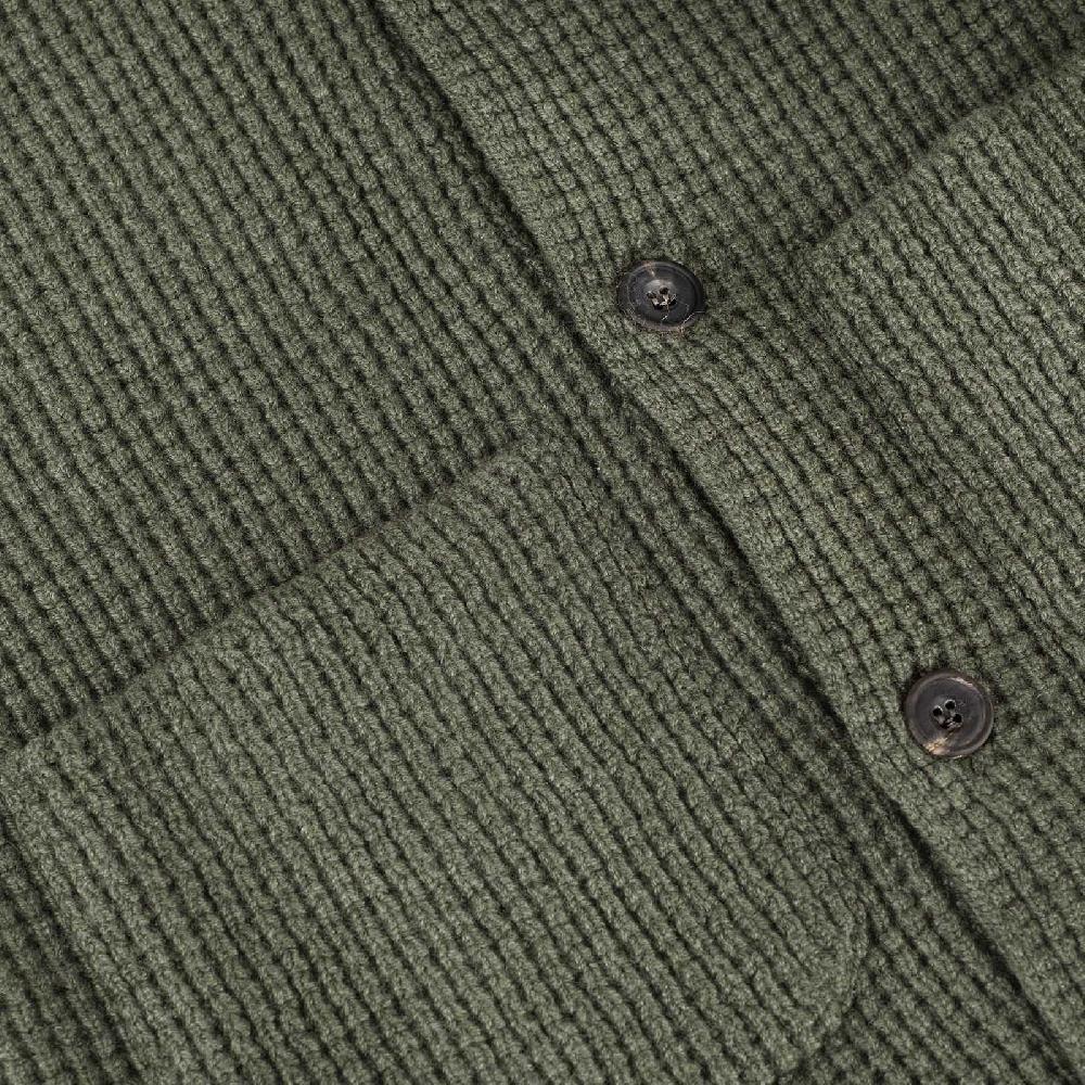 Rubinacci Cardigan Cashmere Verde