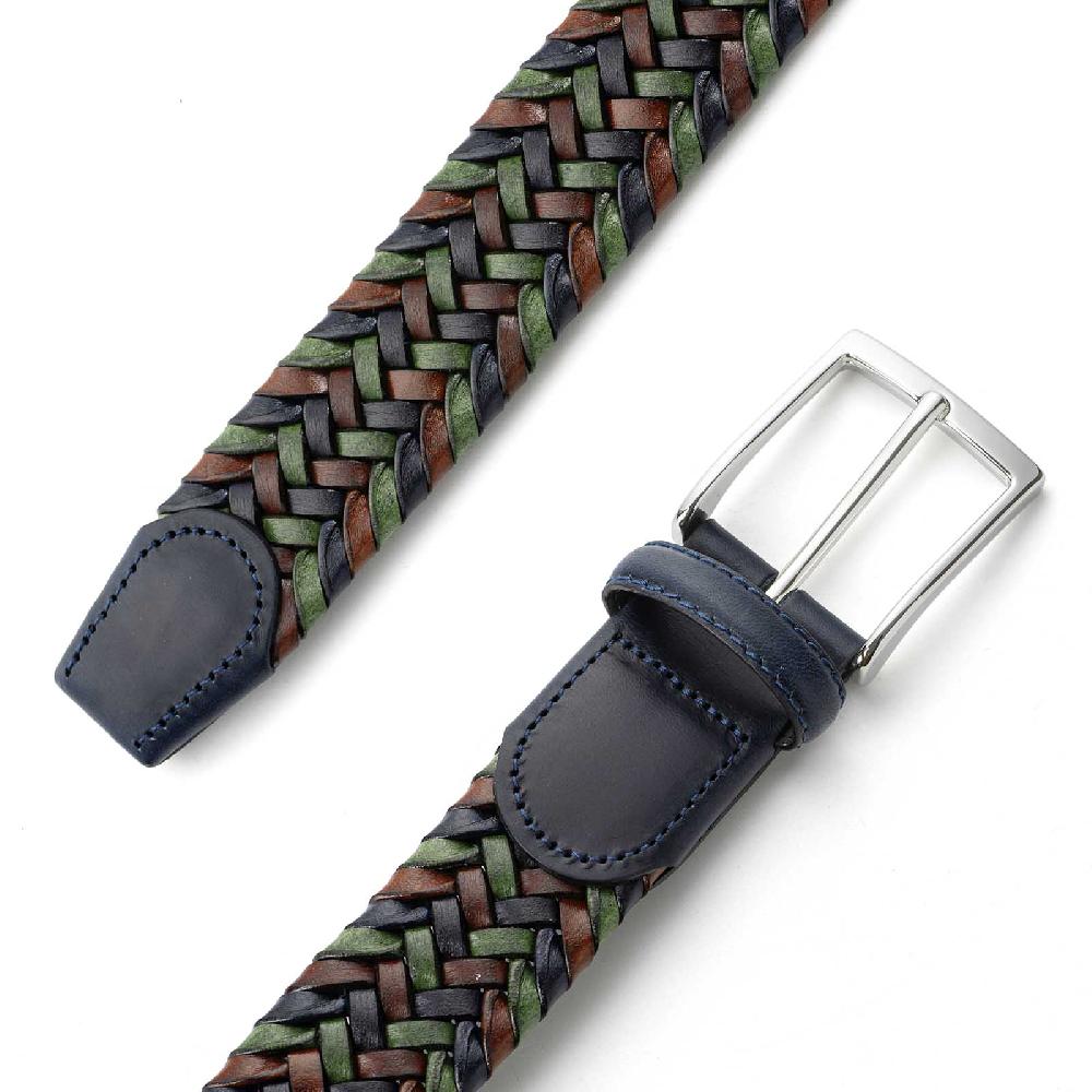 Rubinacci Cintura Intrecciata Cuoio