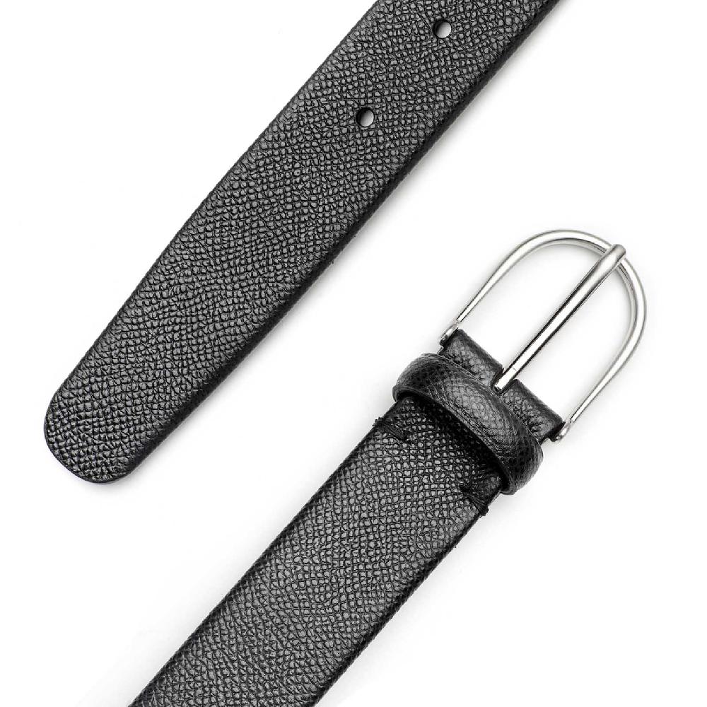 Rubinacci Cintura Stampa Alpina Nera