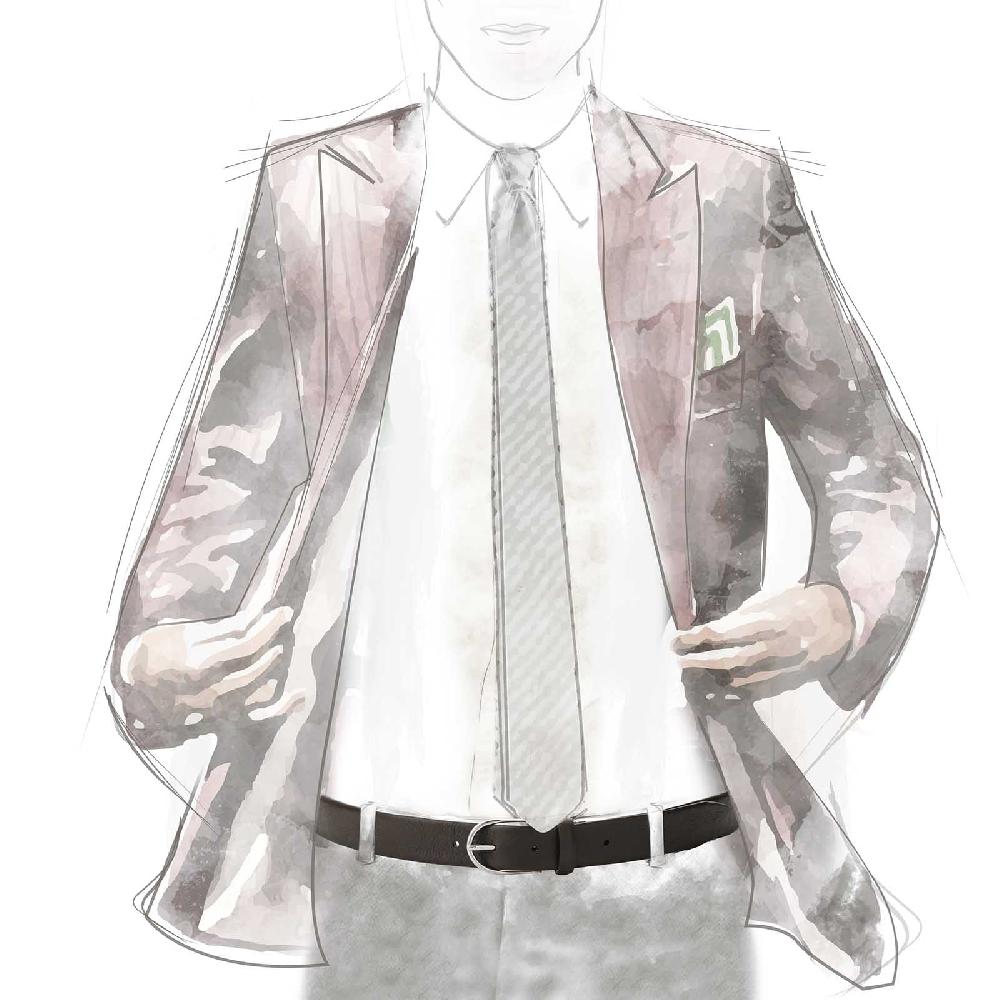 Rubinacci Cintura Tubolare Guanto Testa Di Moro