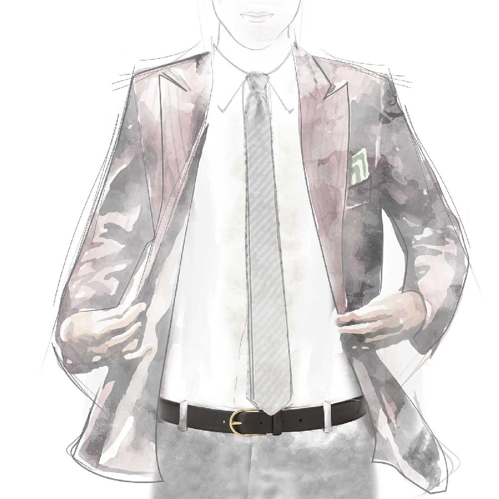 Rubinacci Cintura Tubolare Guanto Testa Di Moro