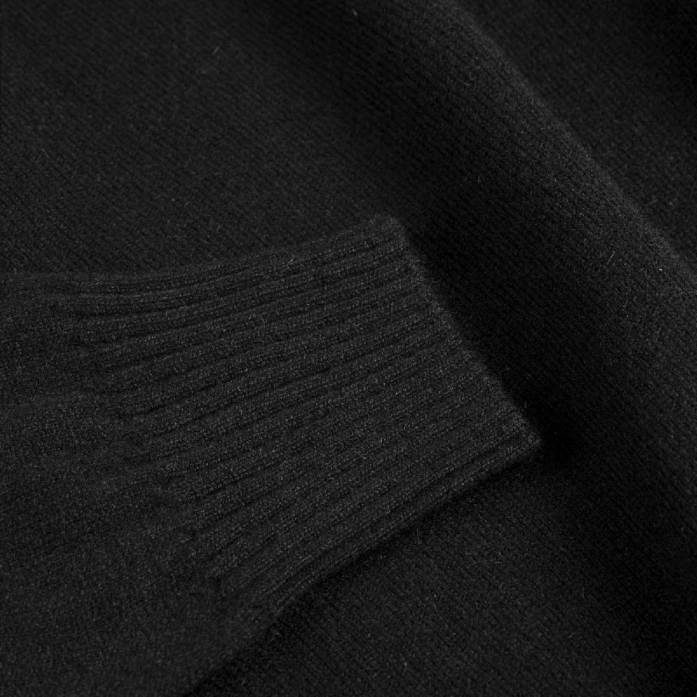 Rubinacci Collo Alto Cashmere Nero
