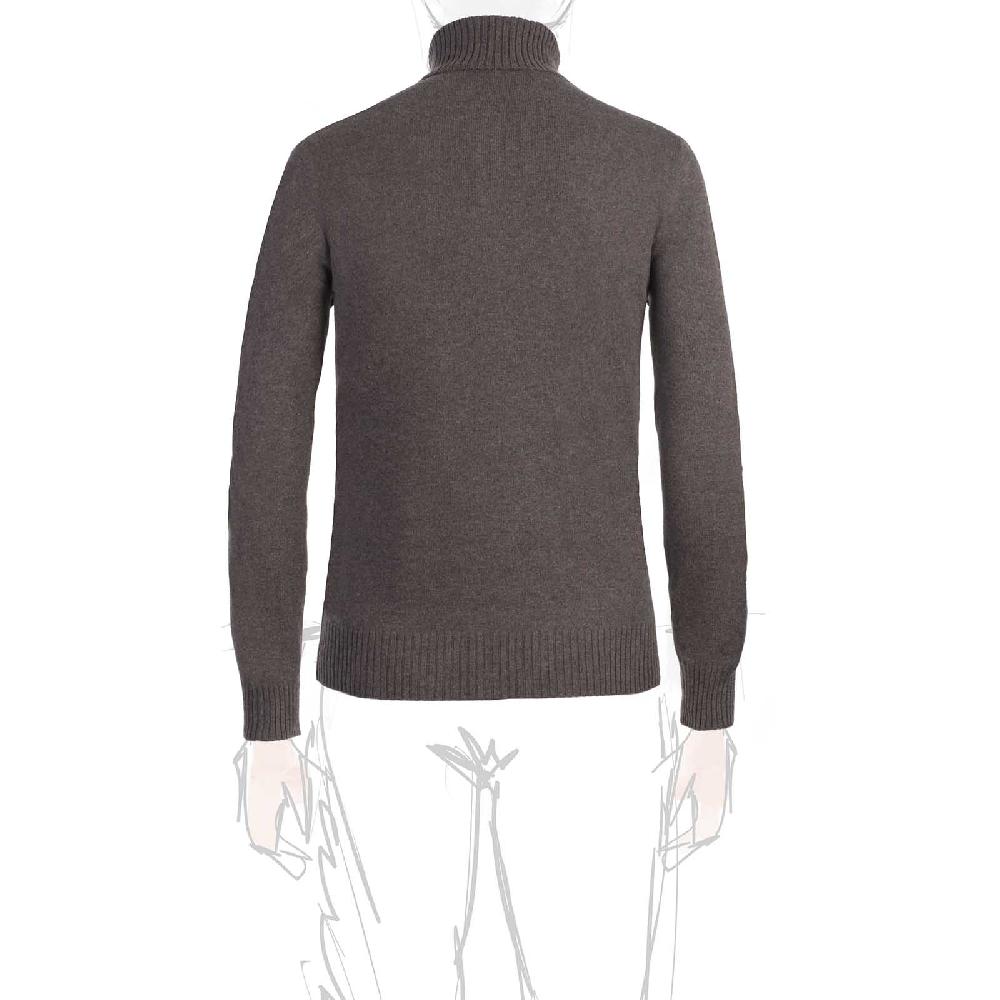 Rubinacci Collo Alto Cashmere Tortora