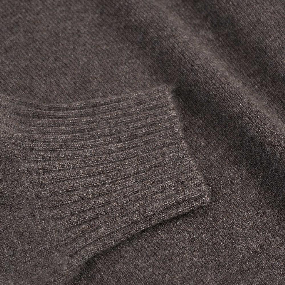 Rubinacci Collo Alto Cashmere Tortora