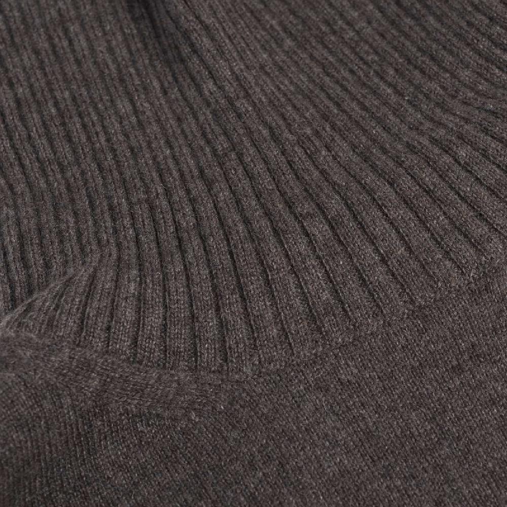 Rubinacci Collo Alto Cashmere Tortora