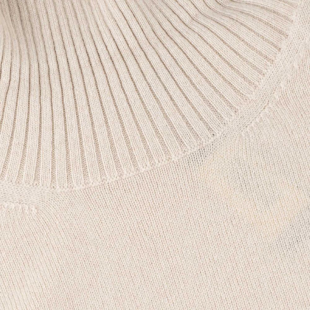 Rubinacci Collo Alto In Cashmere Panna