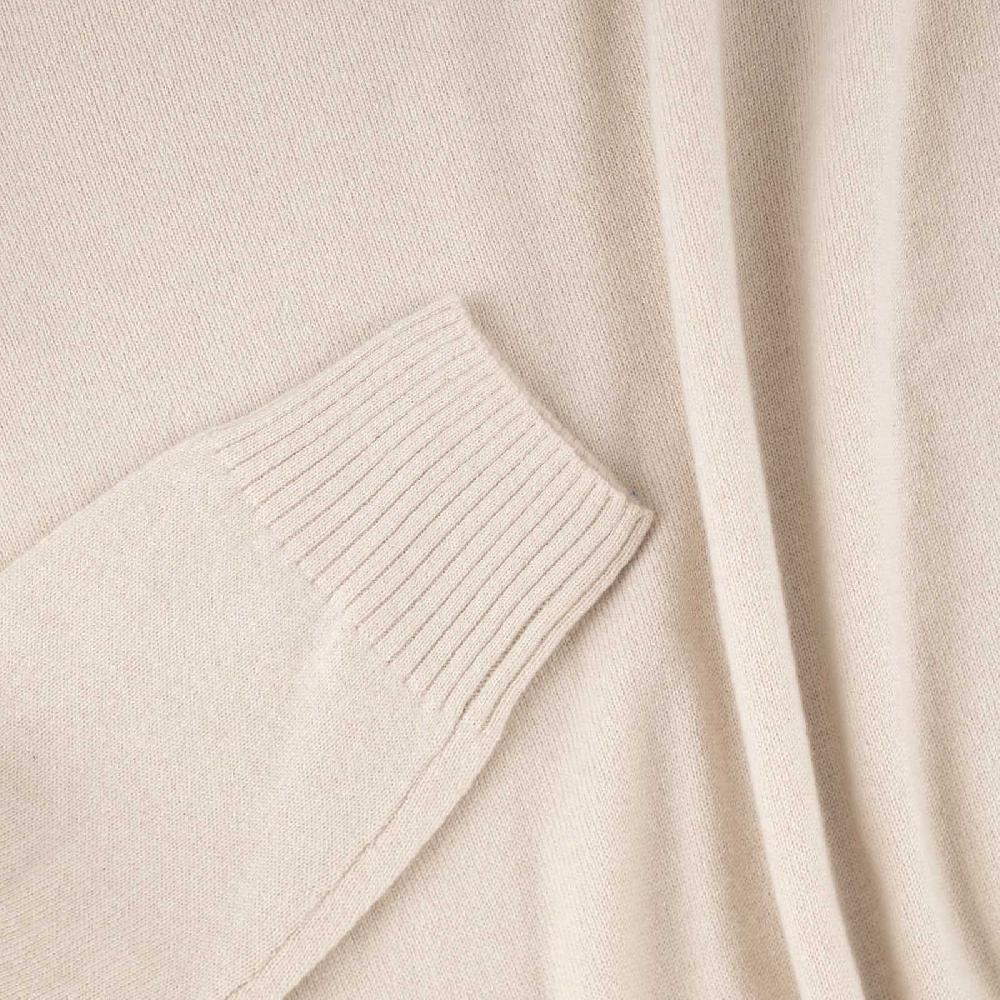 Rubinacci Collo Alto In Cashmere Panna