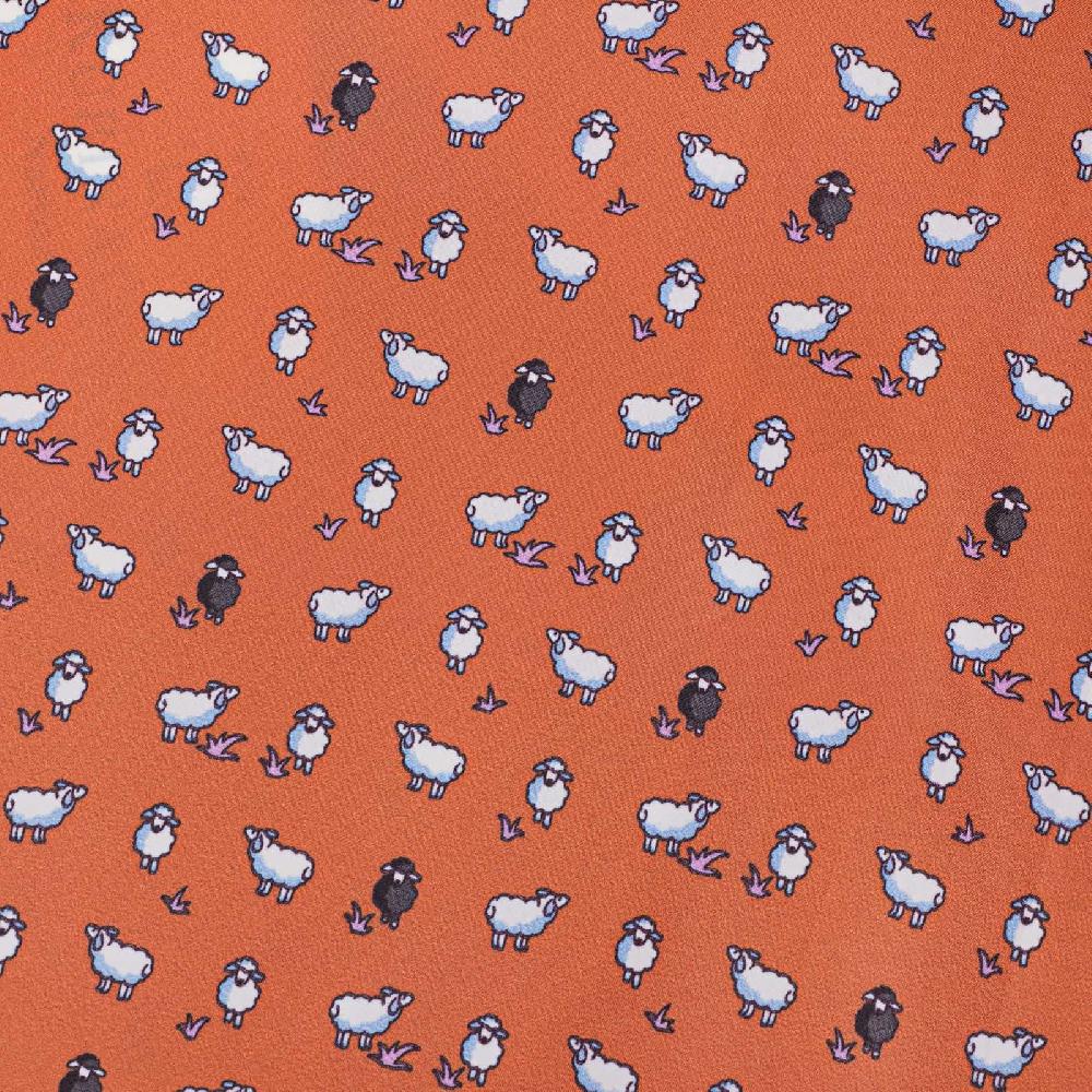 Rubinacci Costume Con Pecorelle Arancio