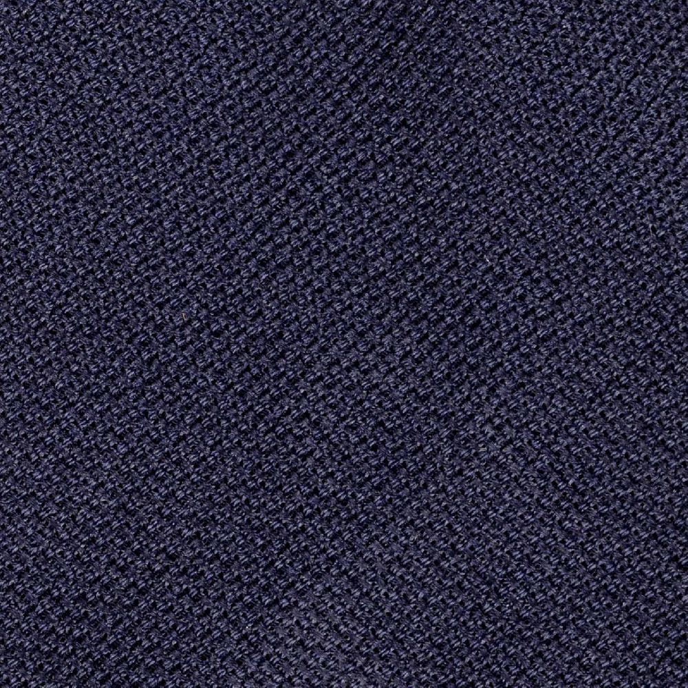 Rubinacci Cravatta In Garza Di Seta Blu Navy
