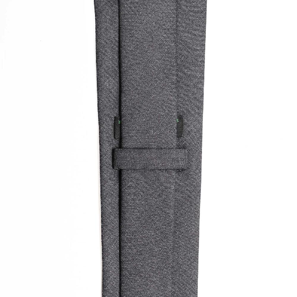 Rubinacci Cravatta In Lana Tasmania Grigia