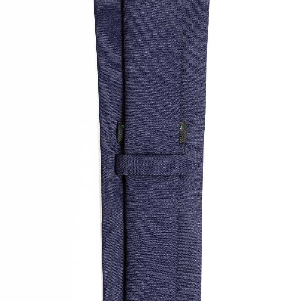 Rubinacci Cravatta In Lana Tasmania Royal Blu