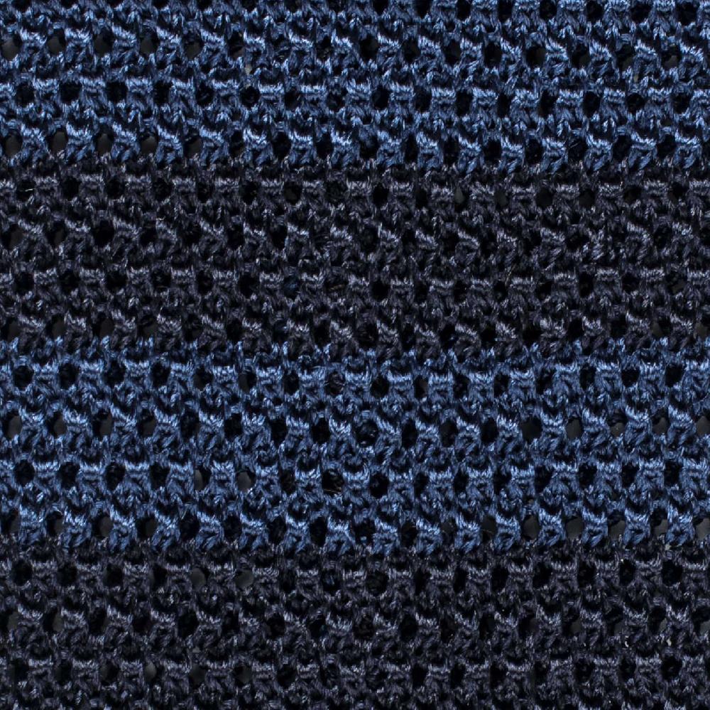 Rubinacci Cravatta In Maglia Blu E Marine