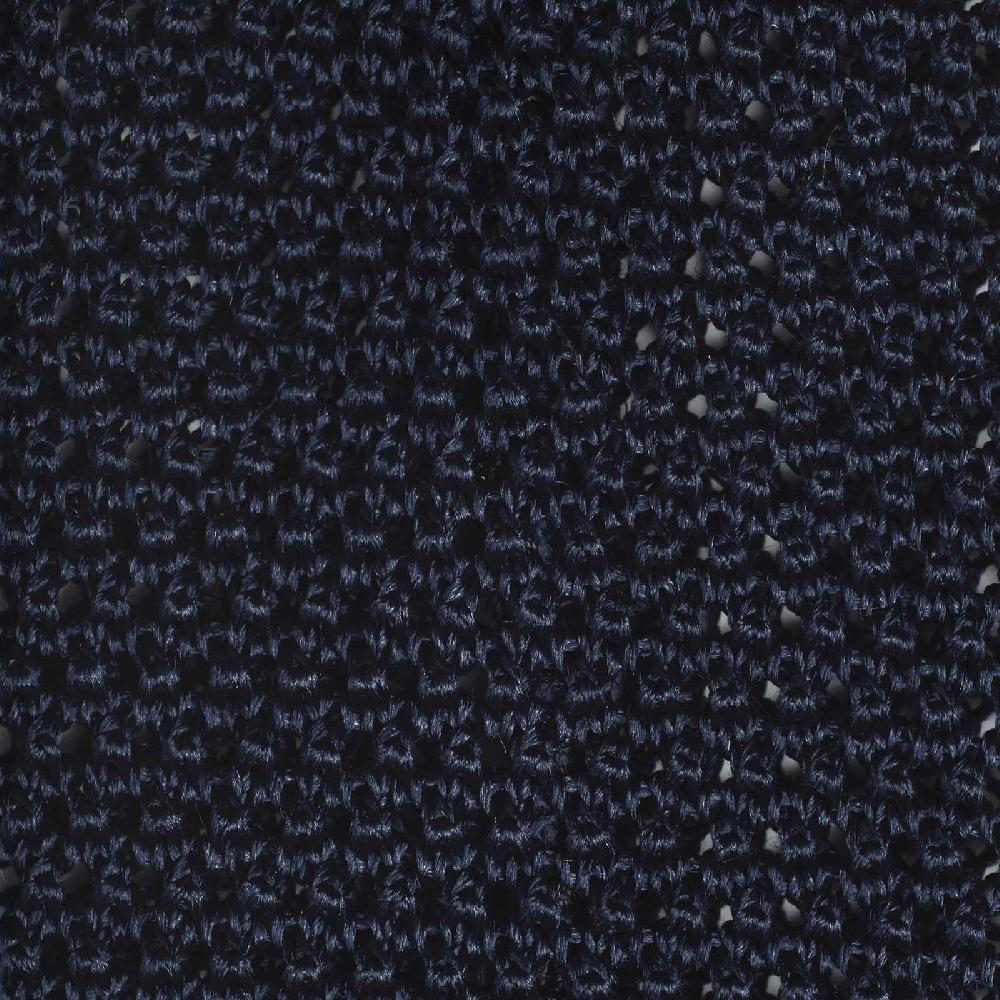 Rubinacci Cravatta In Maglia Blu Navy