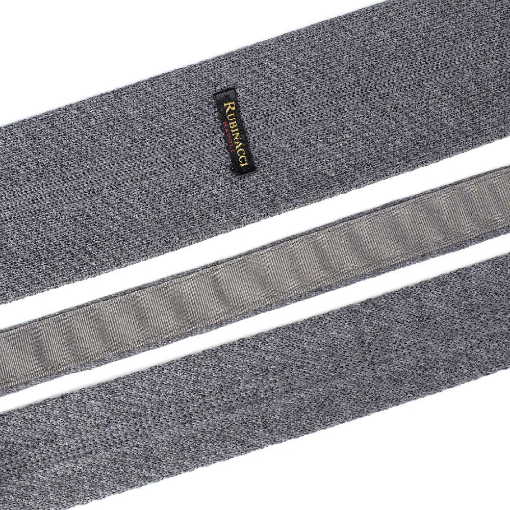 Rubinacci Cravatta In Maglia Grigio