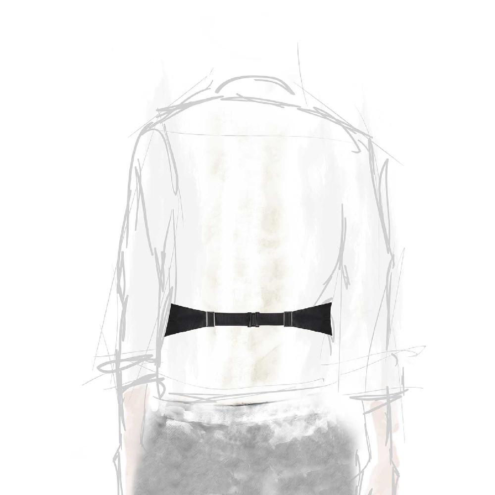 Rubinacci Fascia Smoking Grosgrain Nero