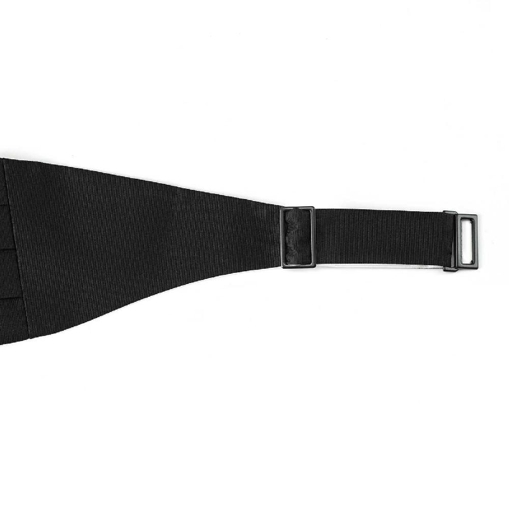 Rubinacci Fascia Smoking Grosgrain Nero