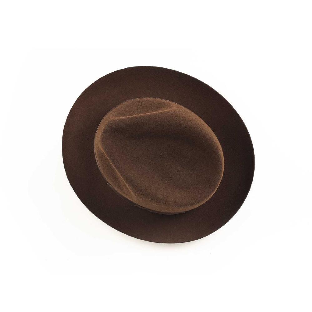 Rubinacci Fedora In Lana Testa Di Moro