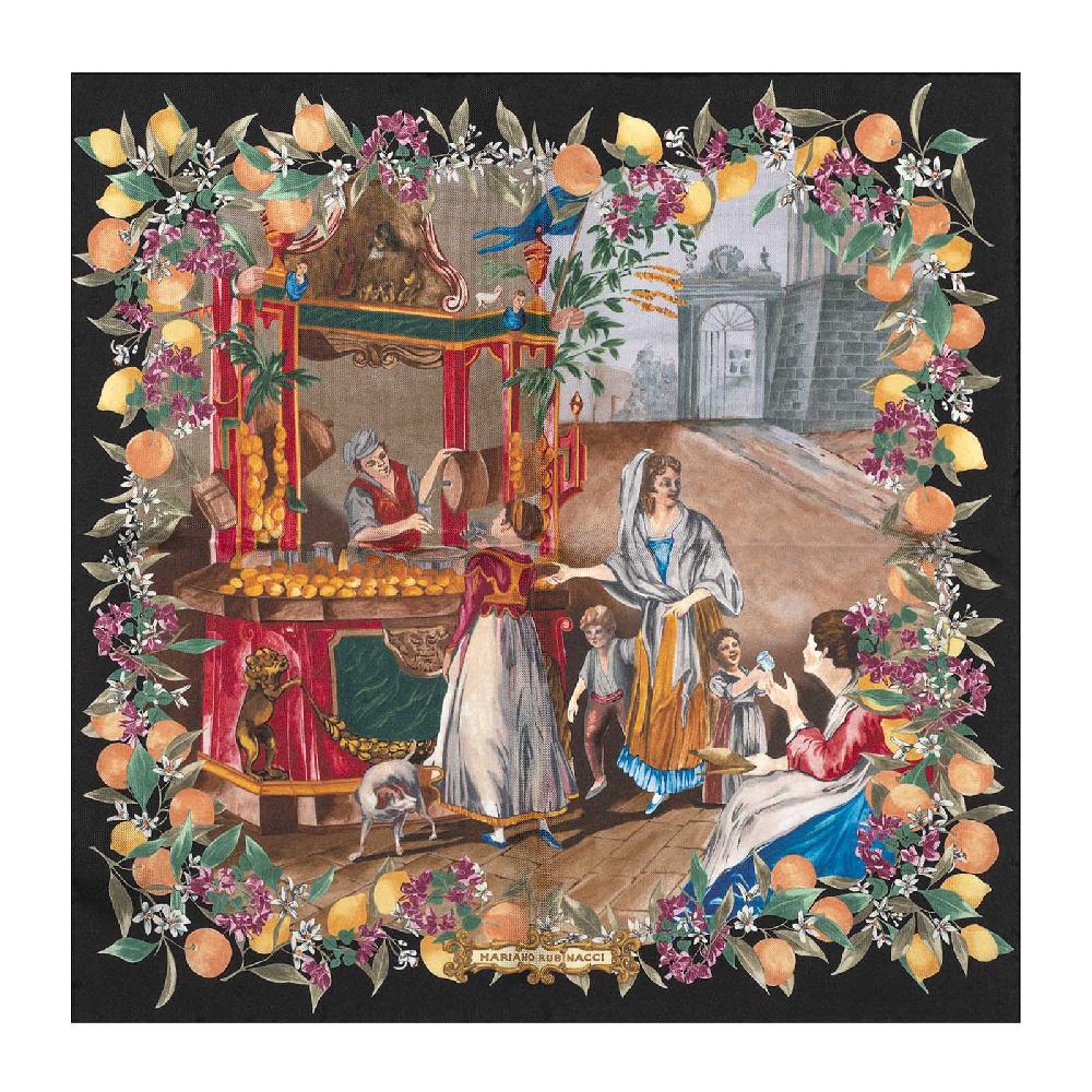 Rubinacci Foulard acquafrescaio nero