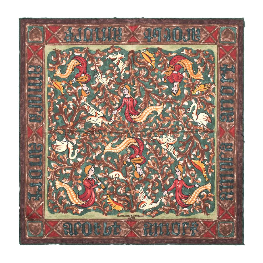 Rubinacci Foulard amor verde