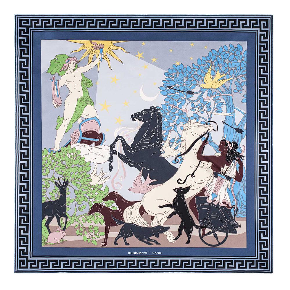 Rubinacci Foulard Artemide e Apollo avion