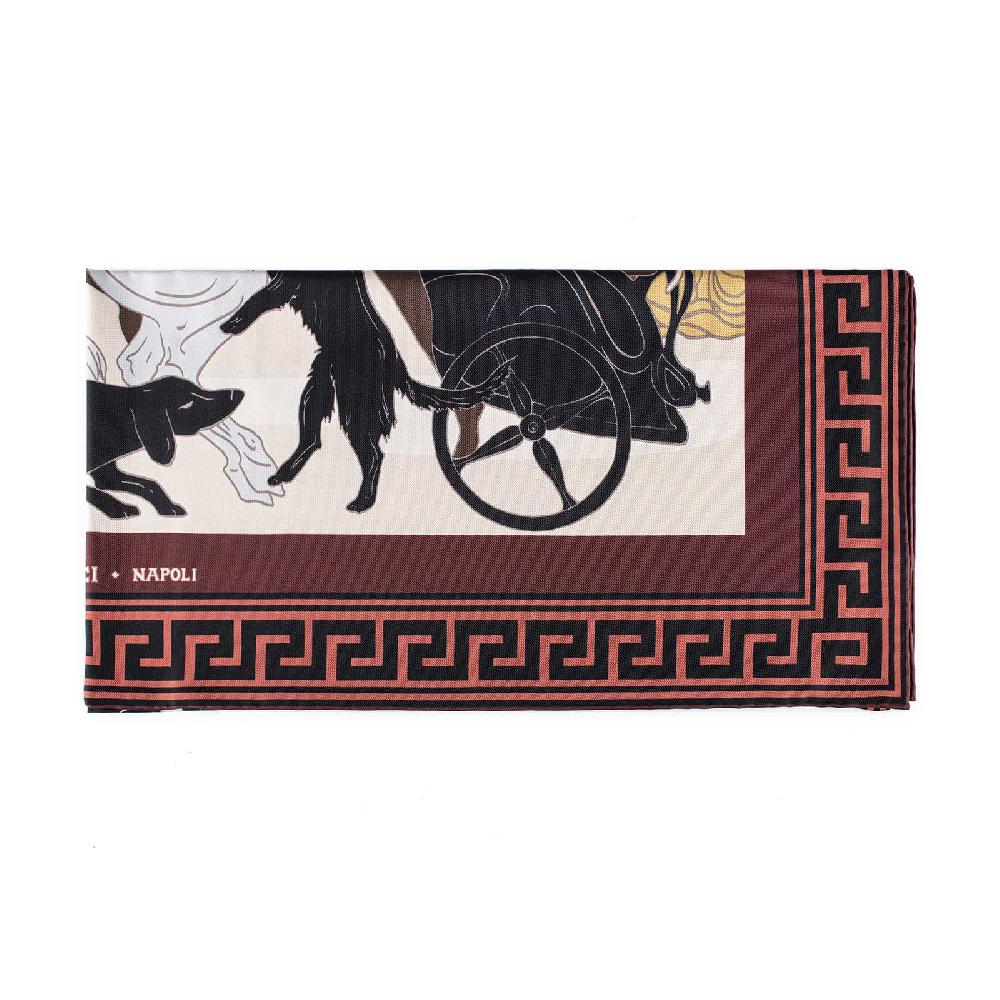 Rubinacci Foulard Artemide E Apollo Bordeaux