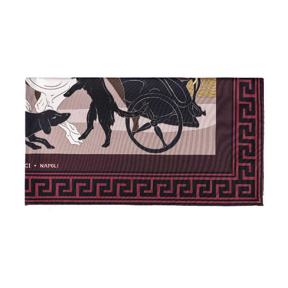 Rubinacci Foulard Artemide E Apollo Vino