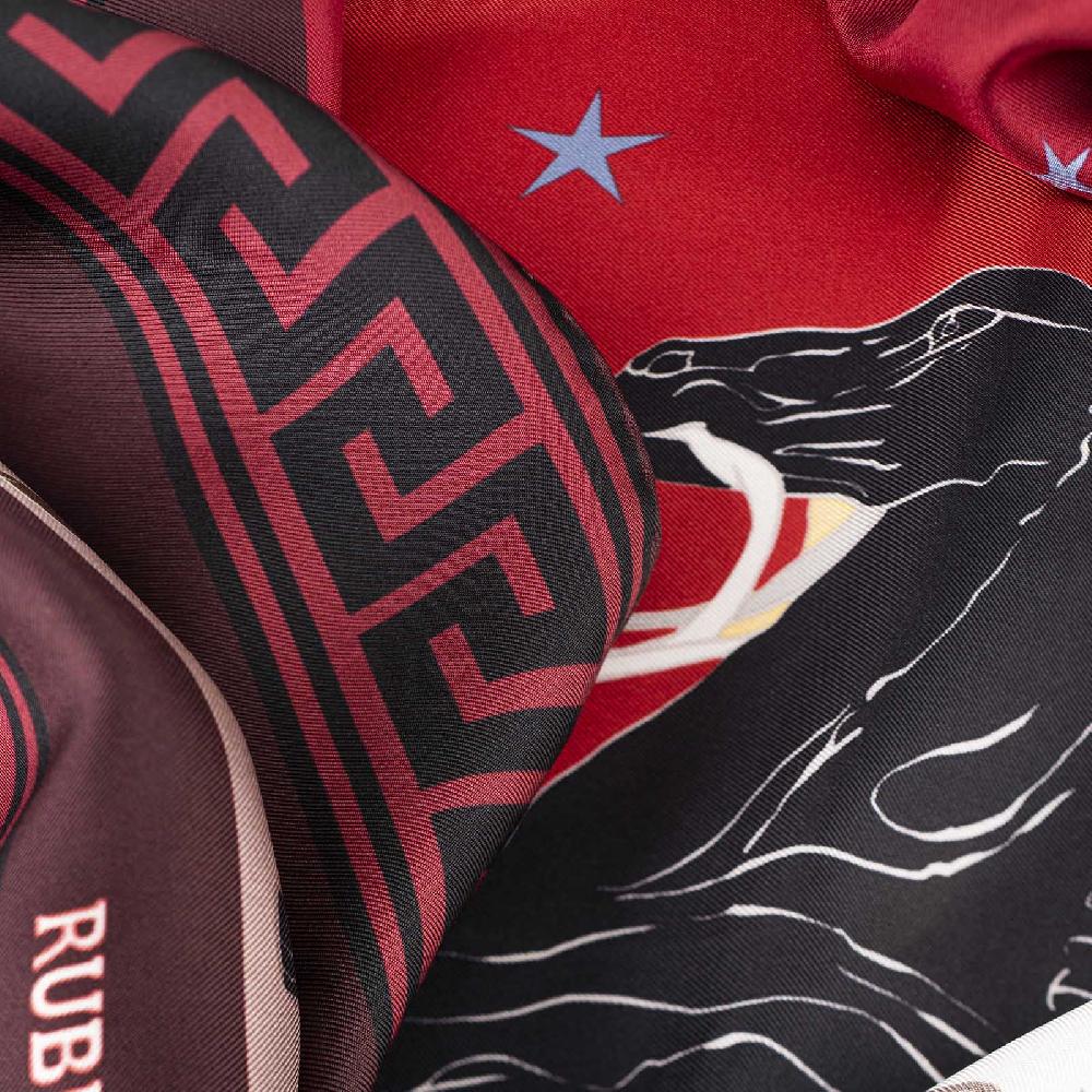 Rubinacci Foulard Artemide E Apollo Vino