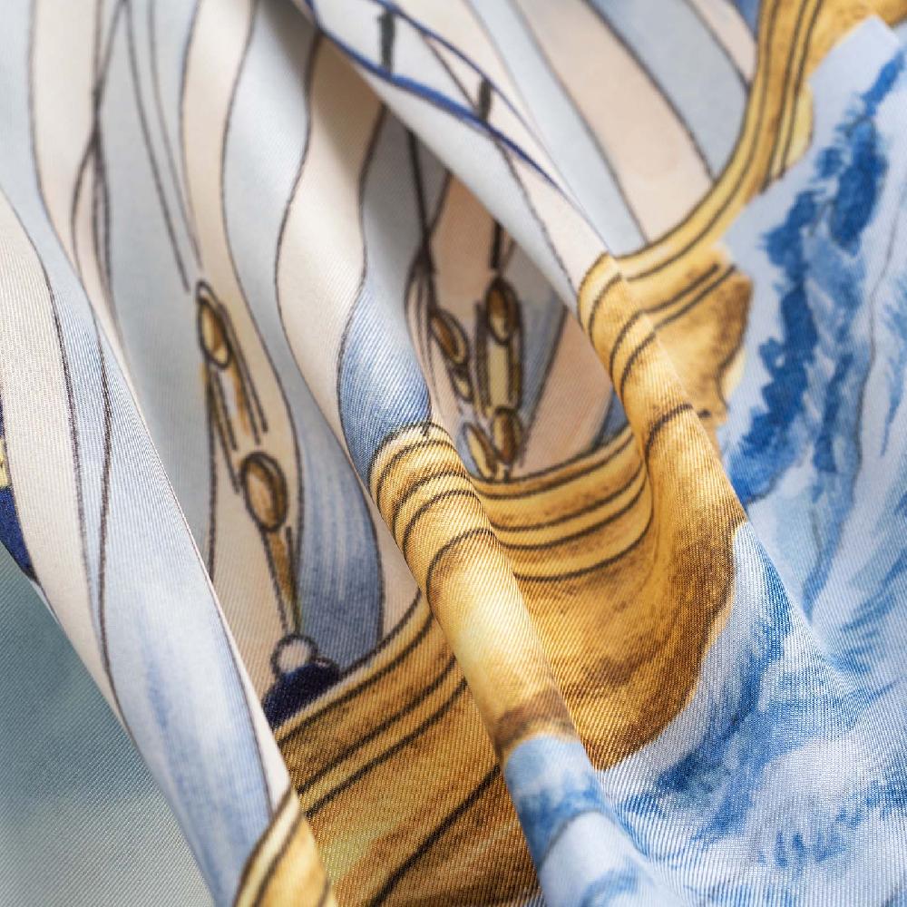 Rubinacci Foulard Match Race Luna Rossa Team Rosso