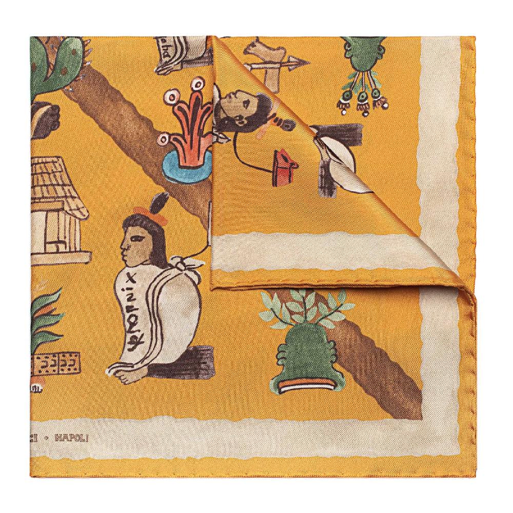 Rubinacci Foulard Mendoza Ocra