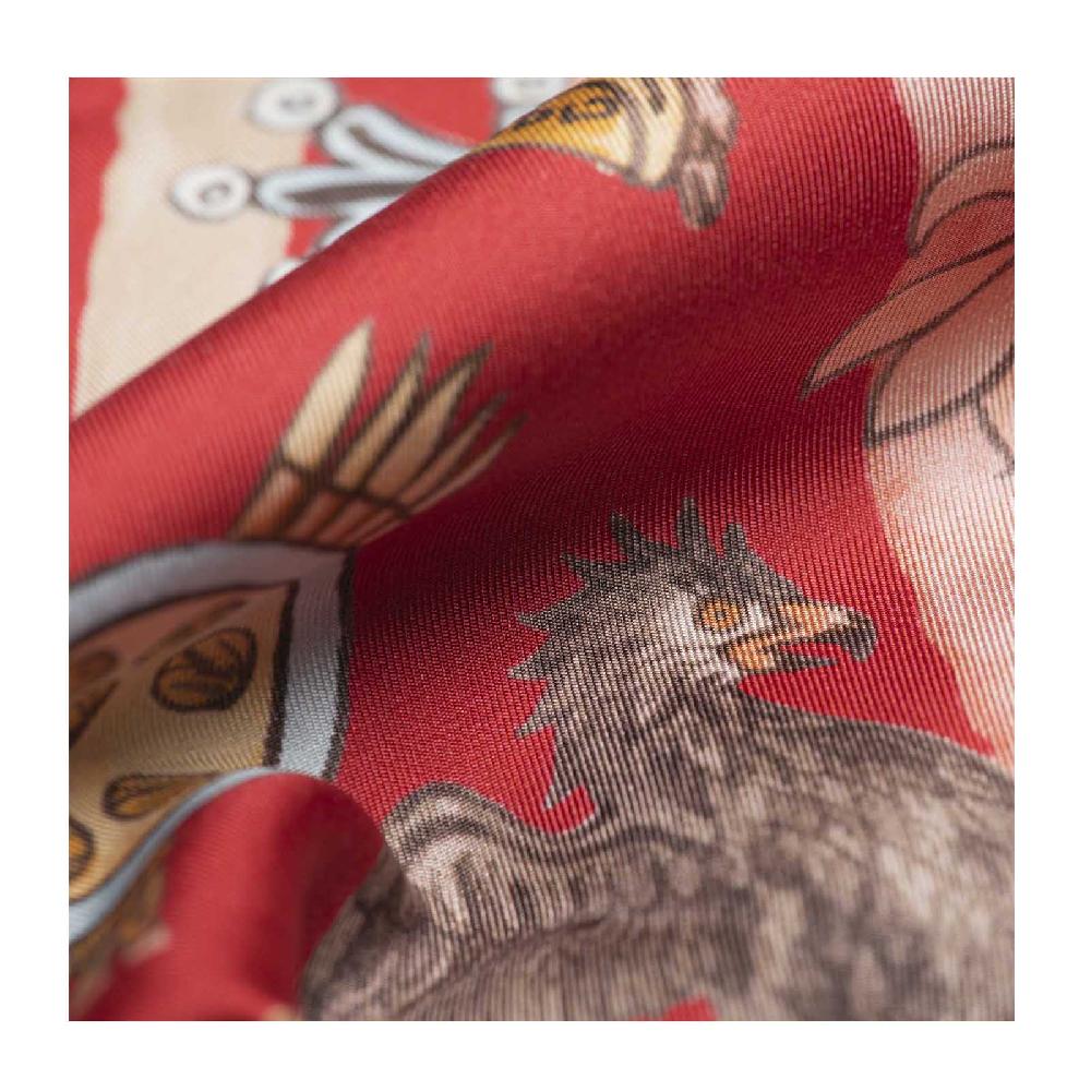 Rubinacci Foulard Mendoza Rosso