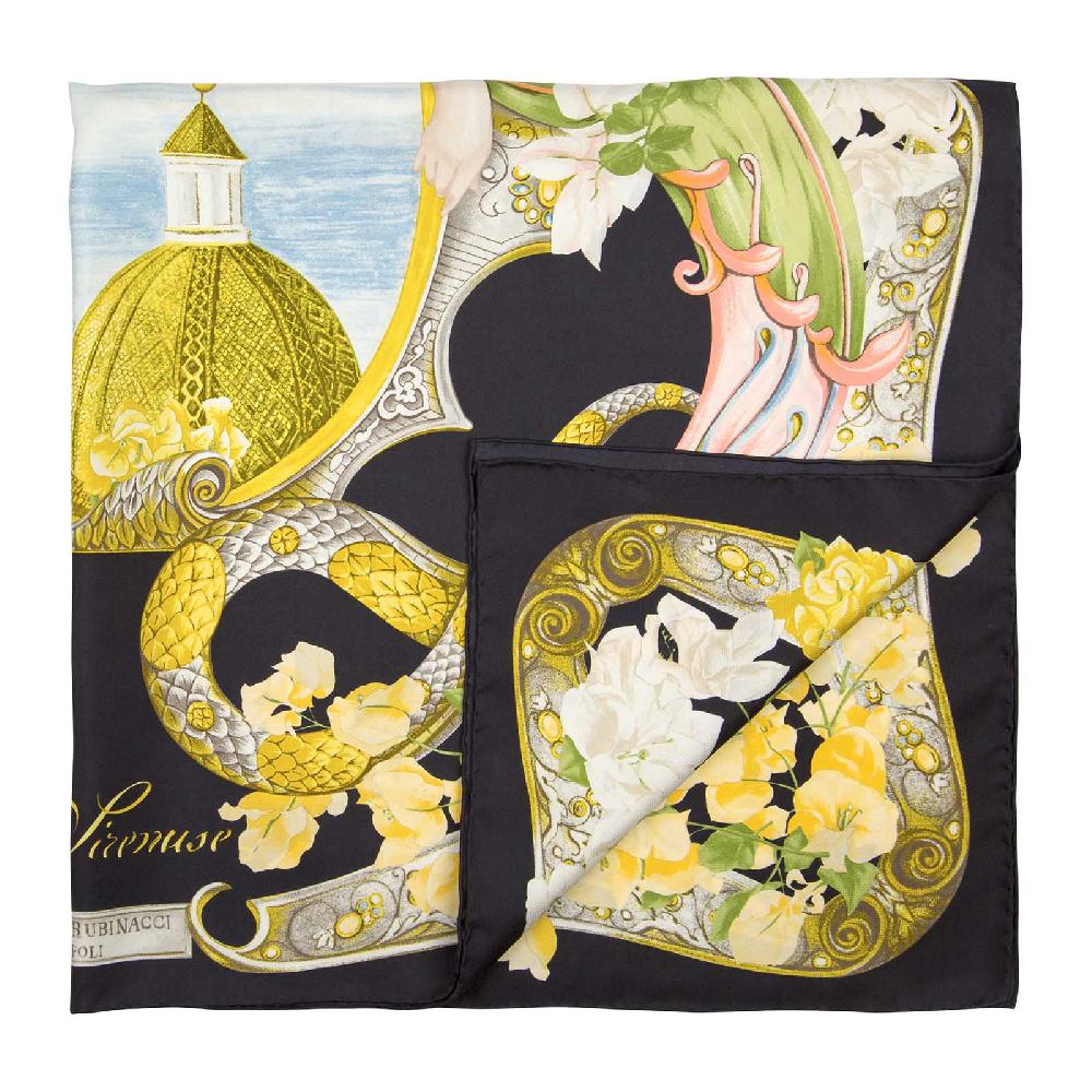 Rubinacci Foulard Sirenuse Nero