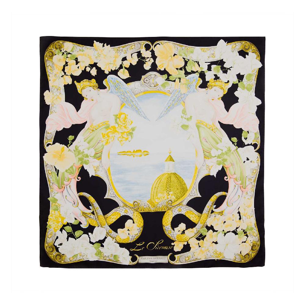 Rubinacci Foulard sirenuse nero