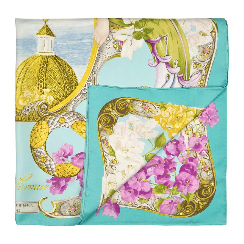 Rubinacci Foulard Sirenuse Verde Acqua