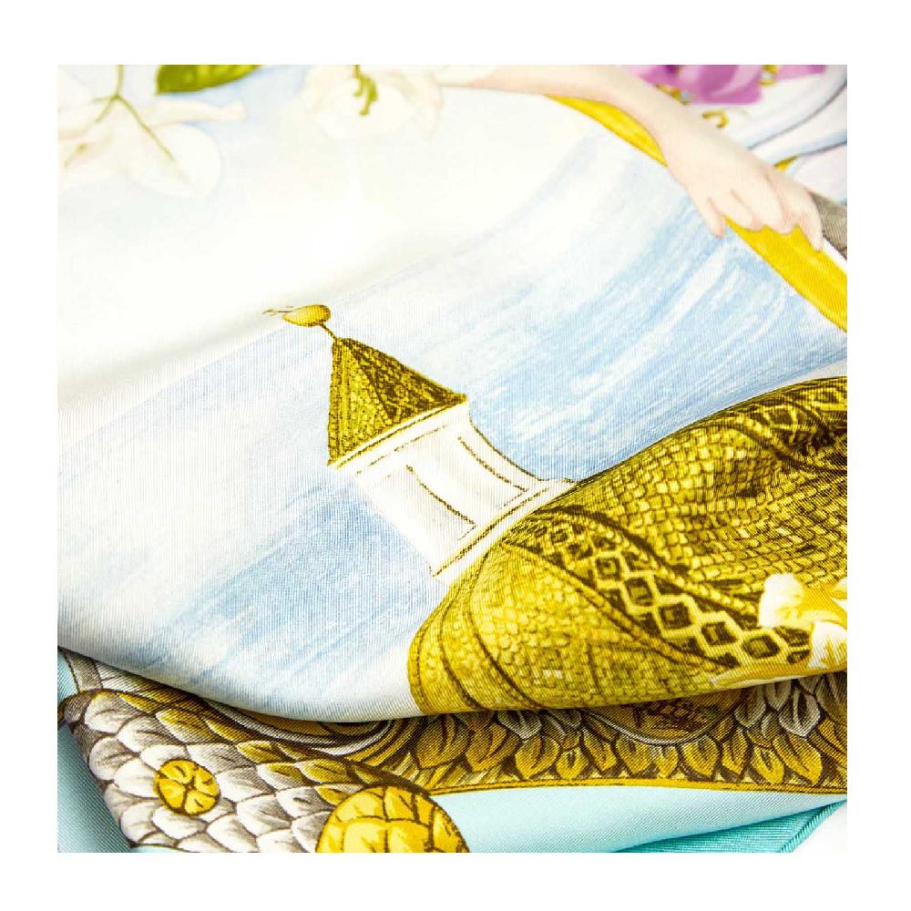 Rubinacci Foulard Sirenuse Verde Acqua