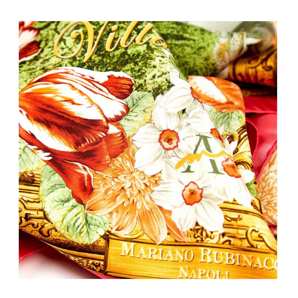 Rubinacci Foulard Villa Lucia Corallo