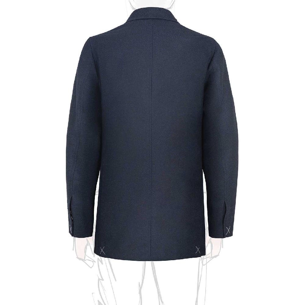 Rubinacci Giacca In Flanella Blu