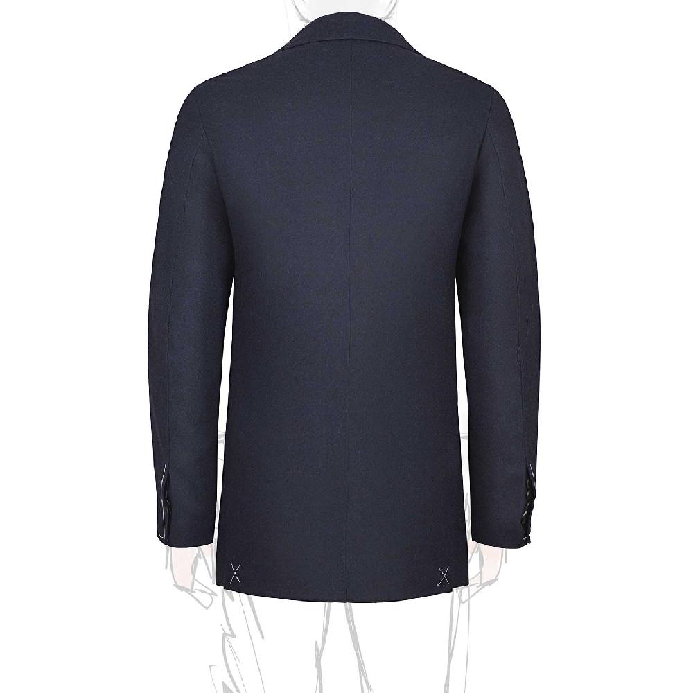 Rubinacci Giacca In Flanella Blu