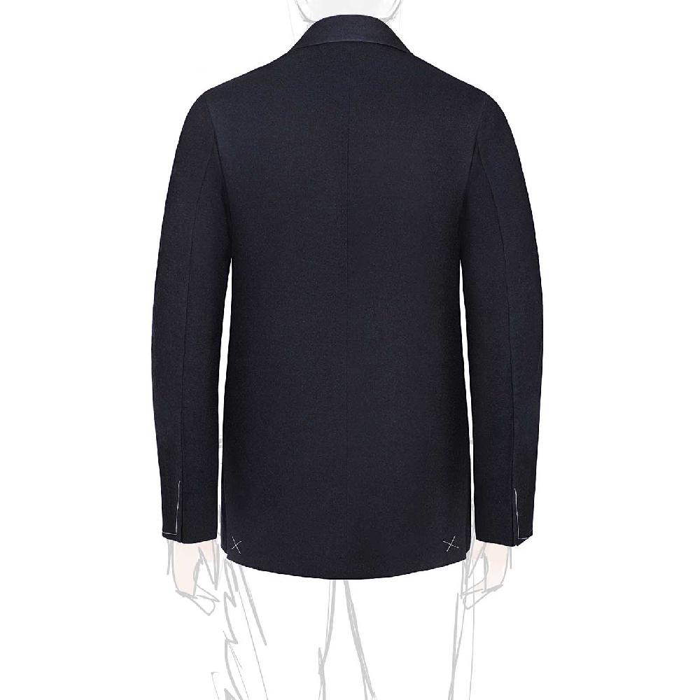 Rubinacci Giacca In Flanella Blu