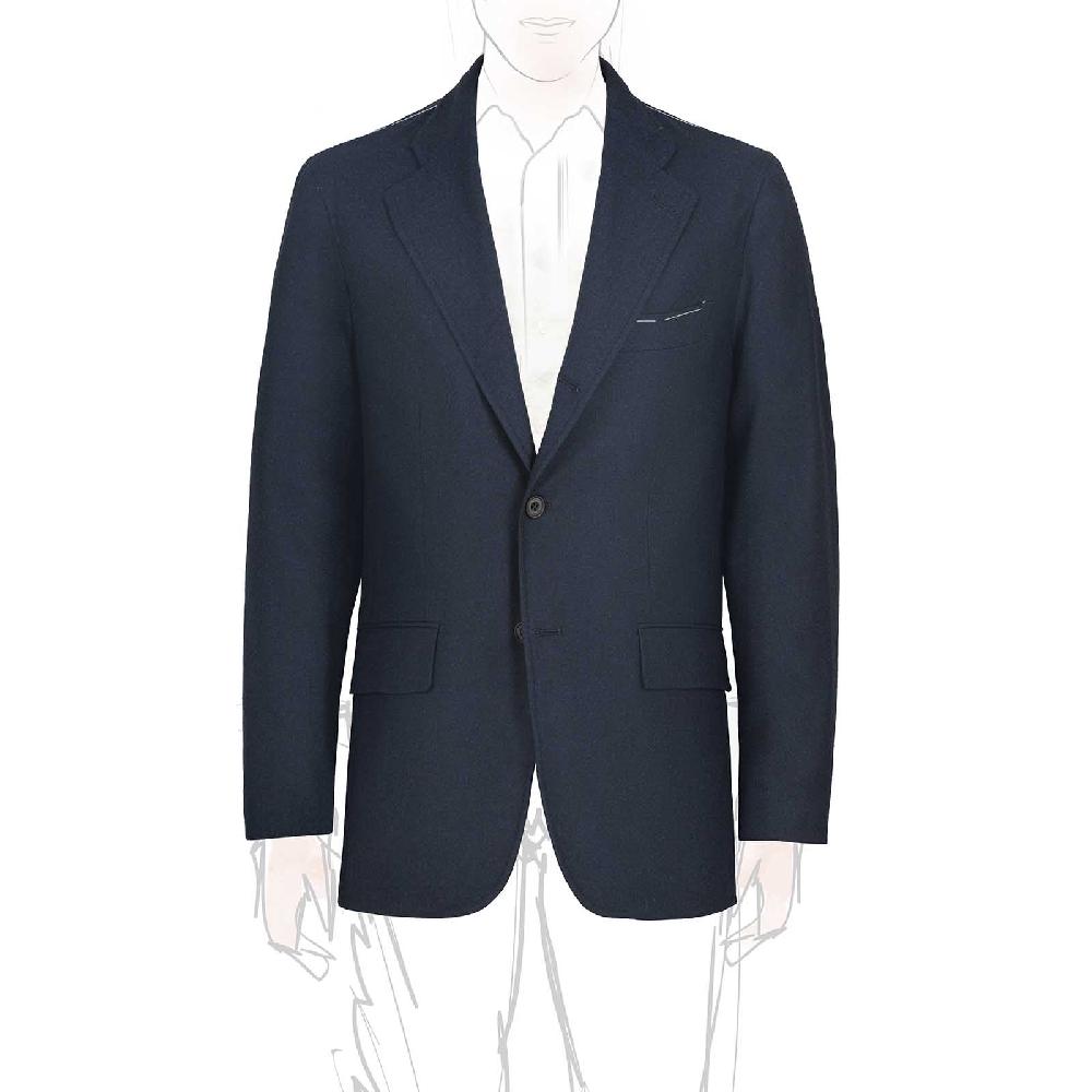 Rubinacci Giacca in flanella blu