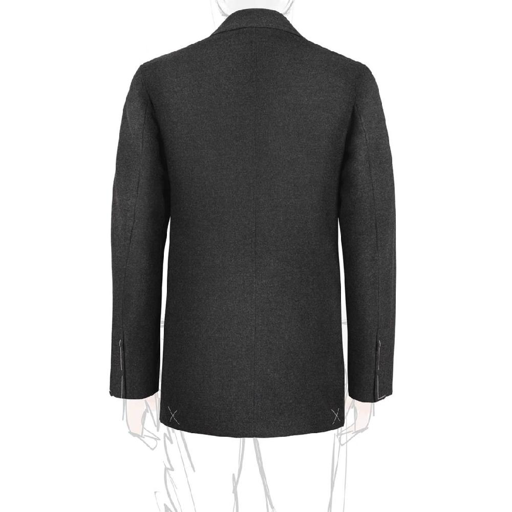 Rubinacci Giacca In Flanella Grigia