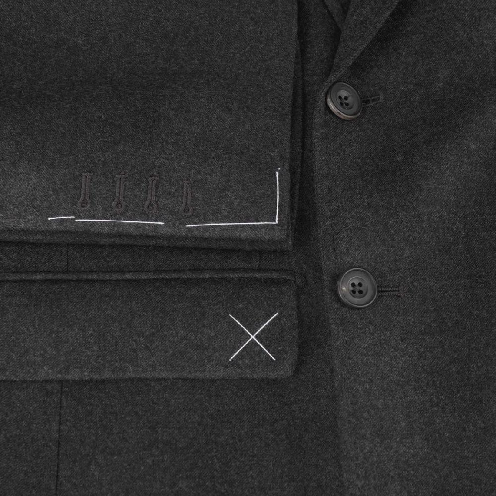 Rubinacci Giacca In Flanella Grigia