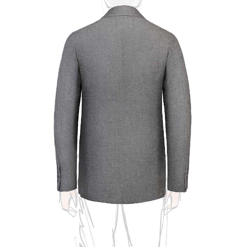 Rubinacci Giacca In Flanella Grigia