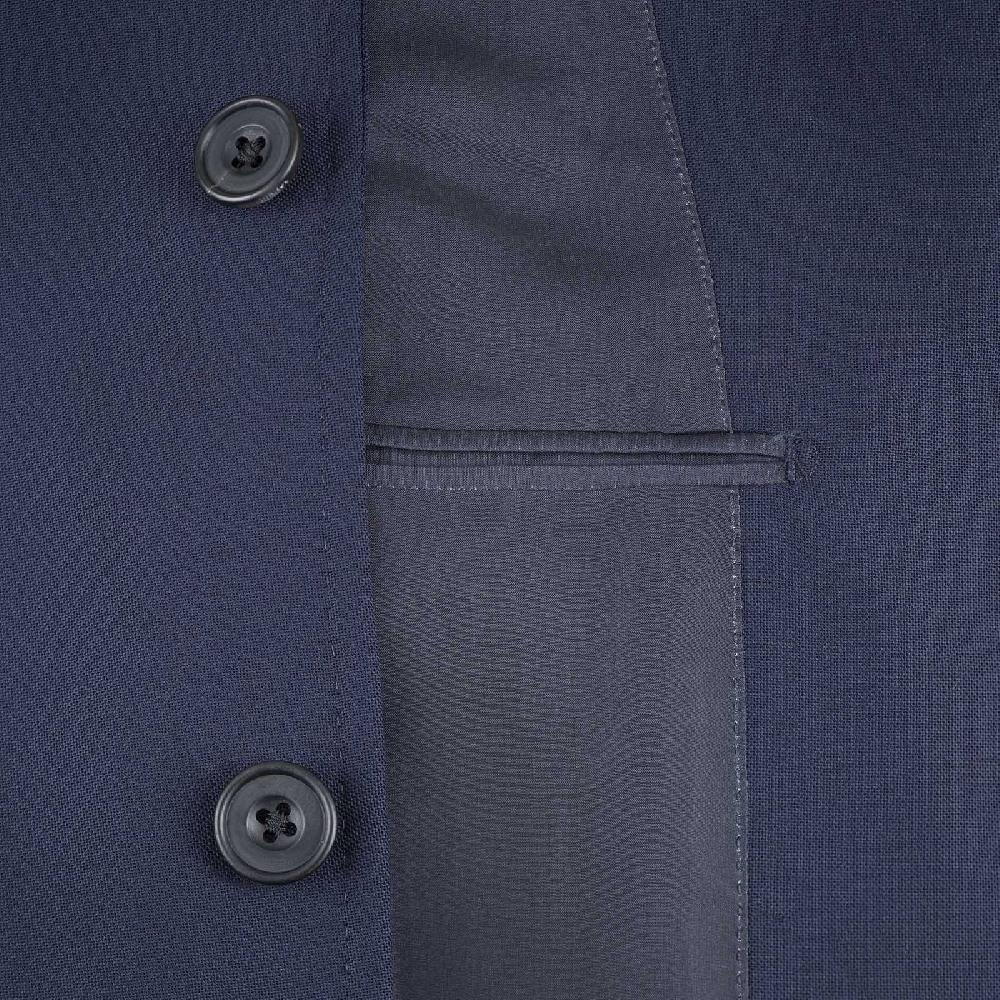 Rubinacci Giacca In Hopsack Blu